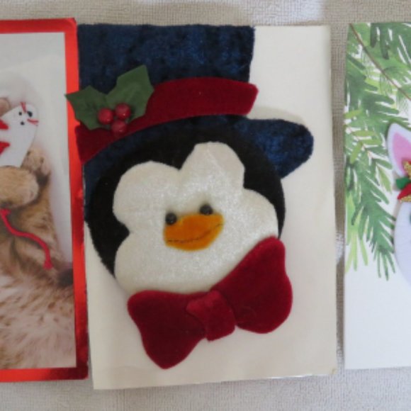 Lot of 28 Embellished & Felt CARD Fronts/Pieces All Sizes + Scraps (#988) - Picture 2 of 16